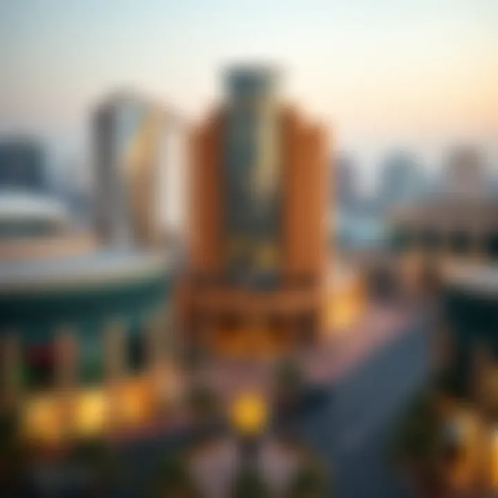 Overview of the surrounding real estate developments