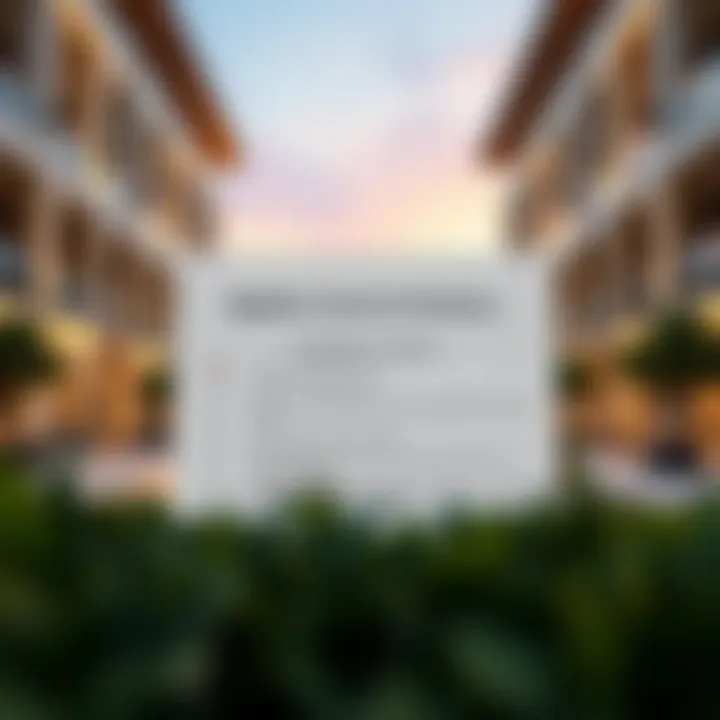 A checklist outlining eligibility criteria for Dubai residency