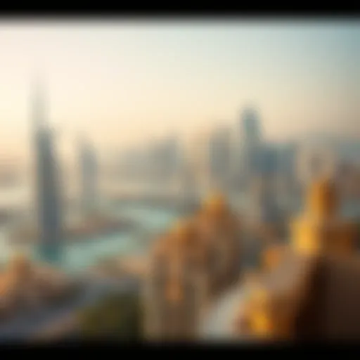 Stunning skyline of Dubai showcasing luxury properties