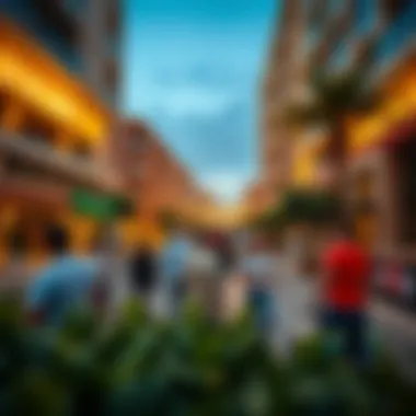 Vibrant community life in Radiant Square