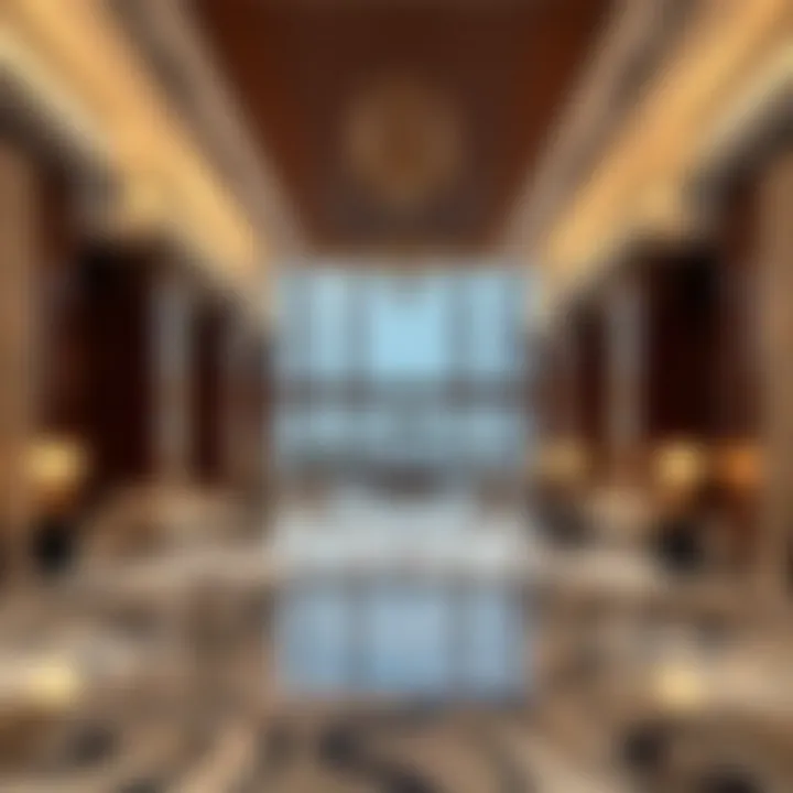 Luxurious Lobby Experience at Radisson Blu Marina Dubai Luxurious interior lobby of Radisson Blu Marina Dubai