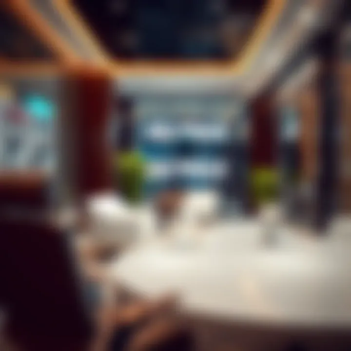 Inside a Remax Office Elegant Remax office interior with modern design