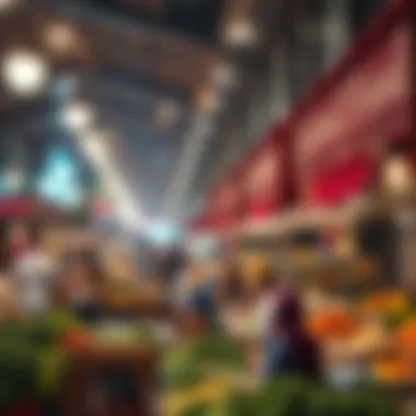 Overview of Dubai's vibrant food market scene