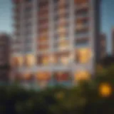 Luxurious exterior view of Savoy Park Hotel Apartments