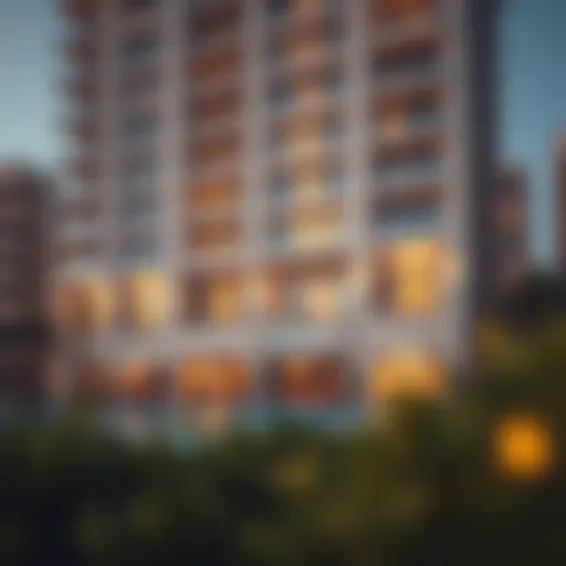 Luxurious exterior view of Savoy Park Hotel Apartments