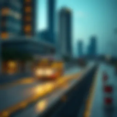 Map highlighting the Sobha Realty metro station location