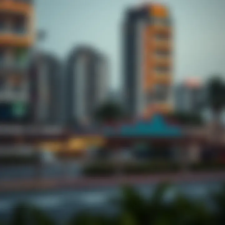 Chart depicting property value trends near Sobha Realty metro station