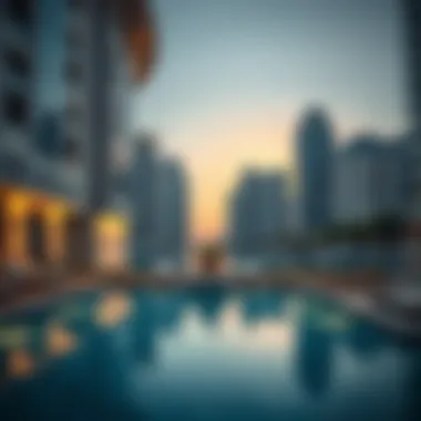 Luxury Amenities at The Point Marina Luxurious amenities at The Point Marina including pools and lounges