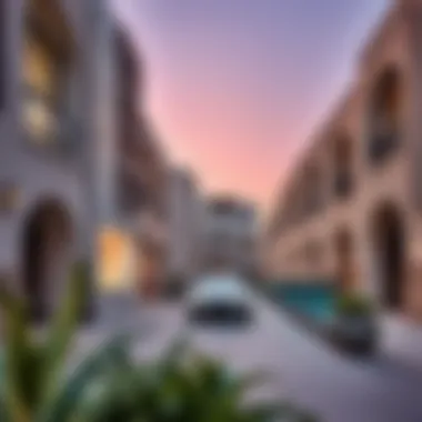 Fusion of Modernity in Al Seef Modern lifestyle elements in Al Seef