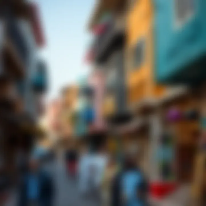 Vibrant neighborhood showcasing the essence of Al Karama's culture