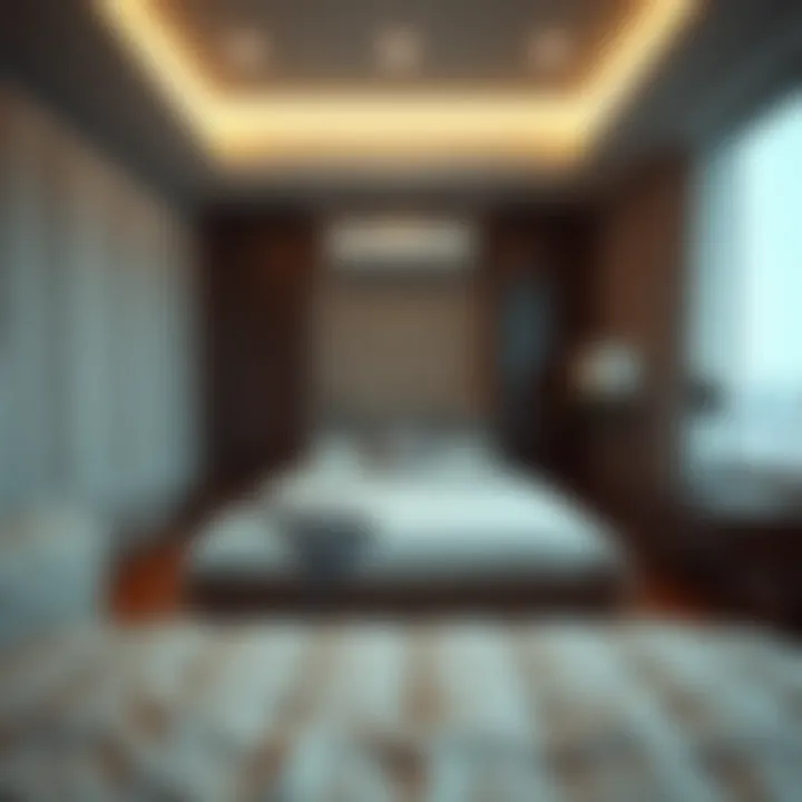 Modern Bed Space Setup A modern bed space accommodation setup reflecting the local housing trend