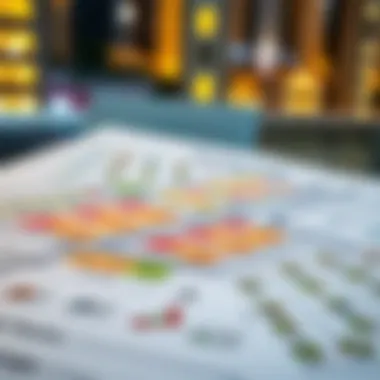 Diagram explaining zoning laws in Dubai