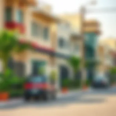 Vibrant Urban Lifestyle in Metroplex Neighborhoods Urban lifestyle in a vibrant metroplex neighborhood