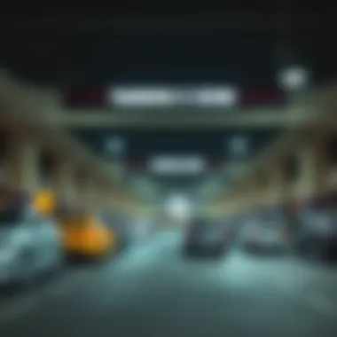 Monthly fee structure for RTA Parking C Zone