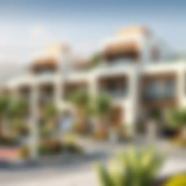 Modern residential development in Wadi Al Safa