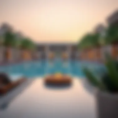Relaxation Oasis at Yas Viceroy Dazzling pool area of the Yas Viceroy Hotel