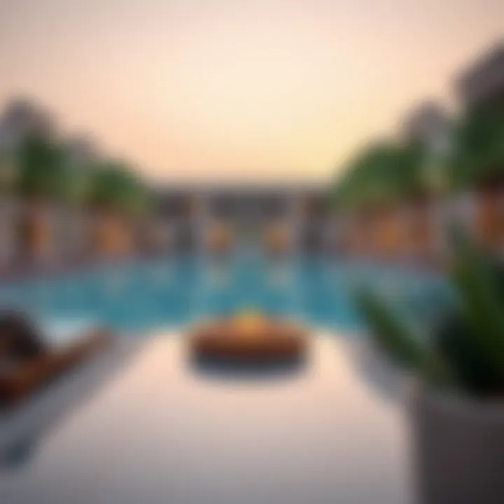 Relaxation Oasis at Yas Viceroy Dazzling pool area of the Yas Viceroy Hotel